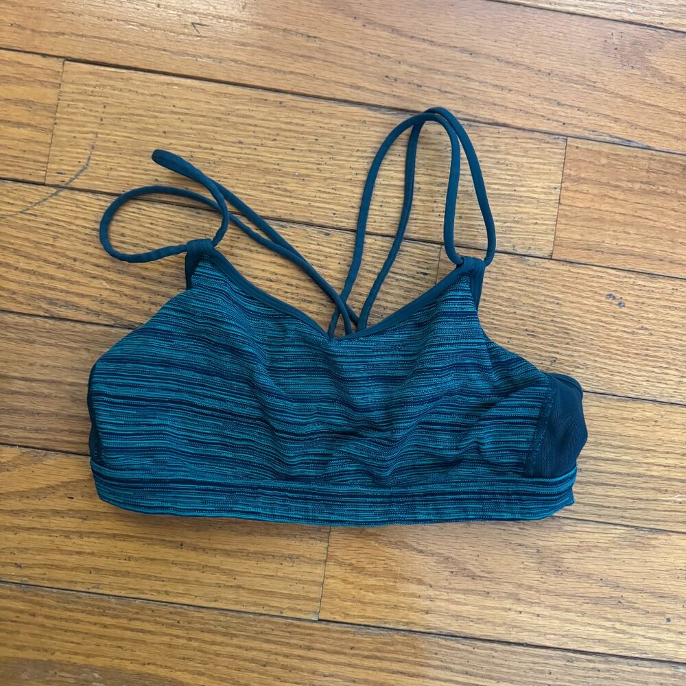 Lululemon Green Sports Bra 6